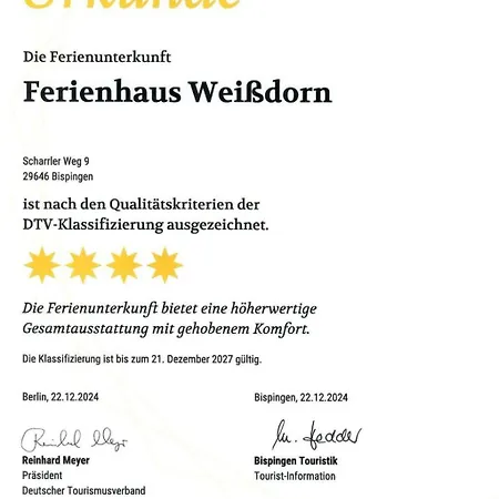 Haus Weissdorn Im Bispinger Heidezauber By Interhome * Bispingen